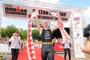 Phillip Graves wins Ironman UK