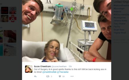 Susie Cheetham broken arm